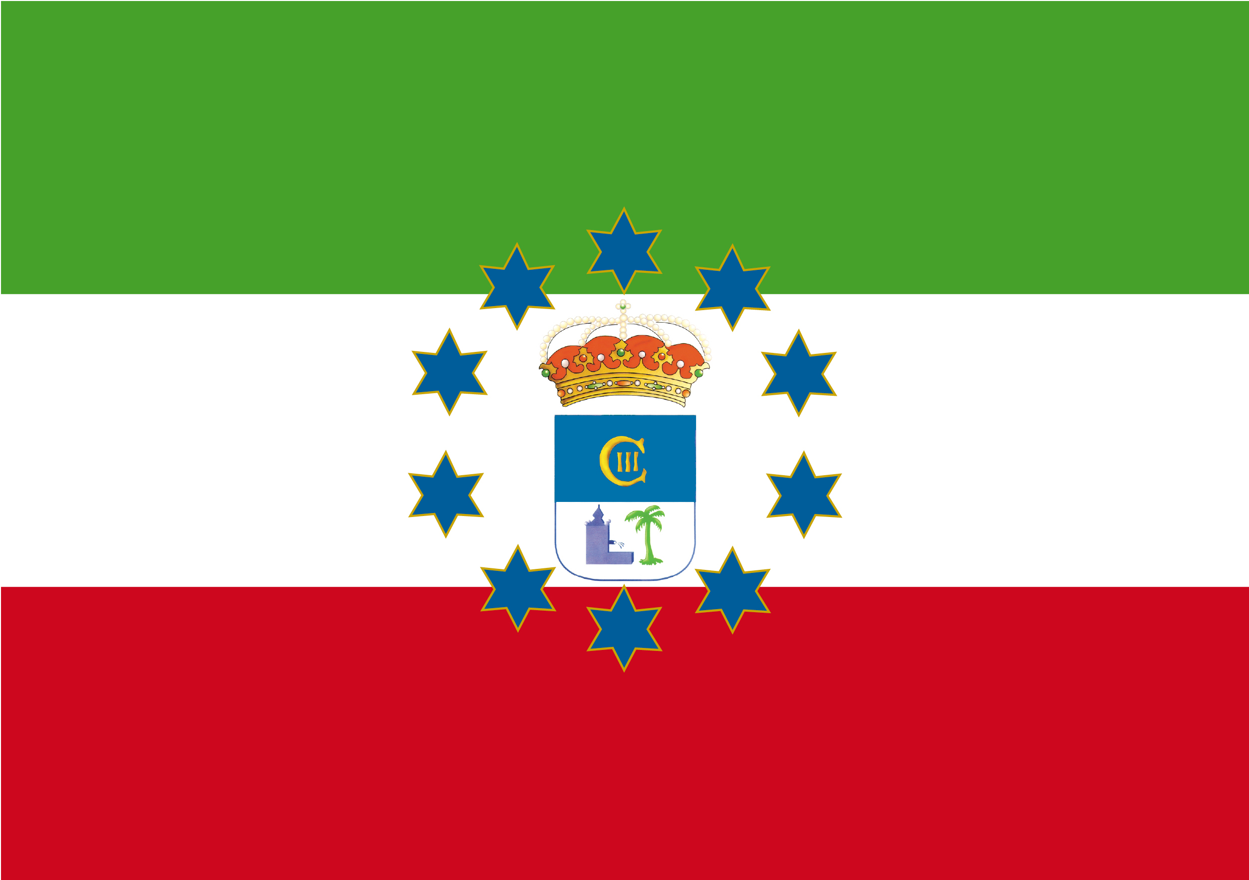 Bandera de Fuente Palmera