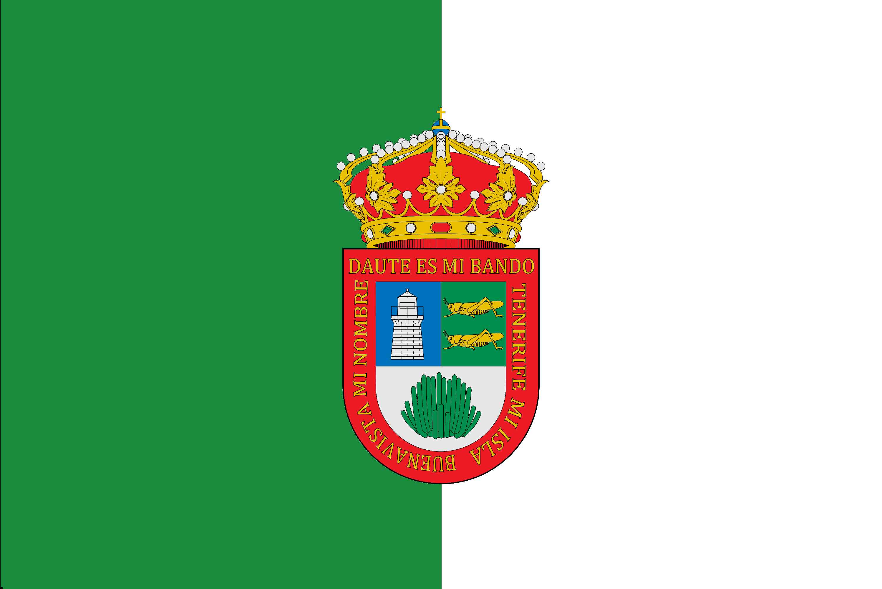 Bandera de Buenavista del Norte